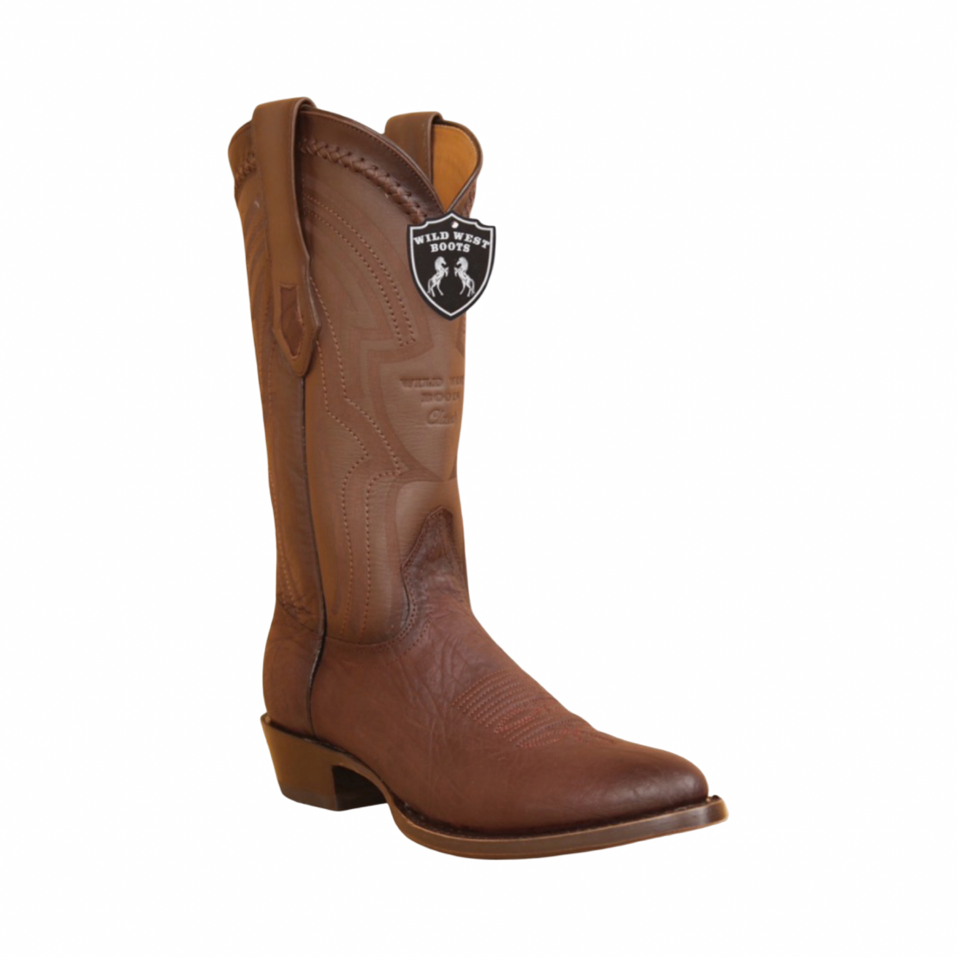 Botas Cuello de Toro Porto Brown Wild West horma puntal