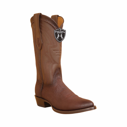 Botas Cuello de Toro Porto Brown Wild West horma puntal