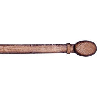 Cinto vaquero arena difuminado cocodrilo caimán Los Altos Boots