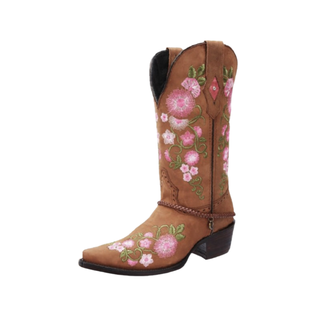 Botas Vaqueras de Mujer - Women’s Cowgirl Boots - White Diamond