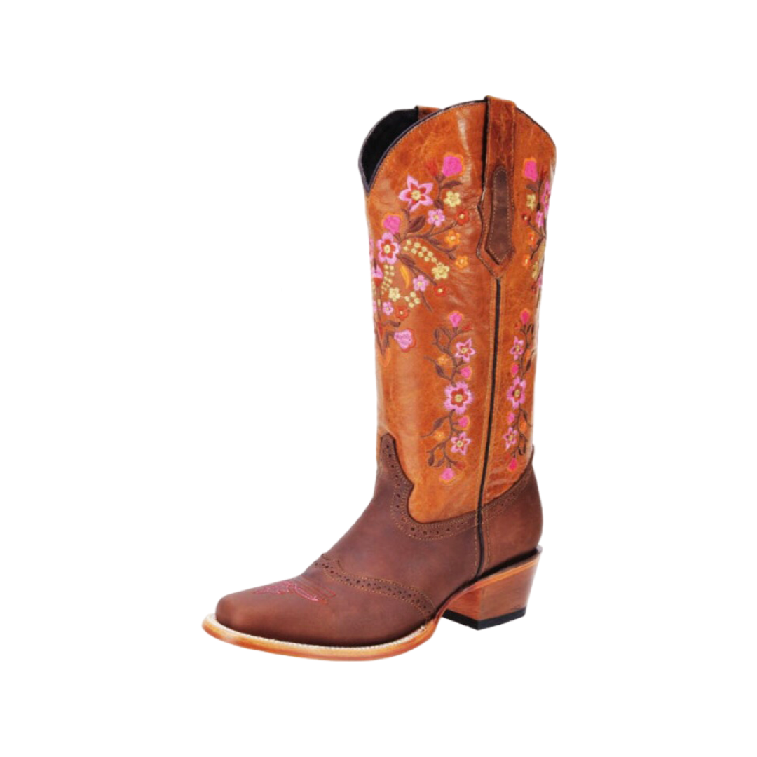 Botas Vaqueras de Mujer - Women’s Cowgirl Boots - White Diamond