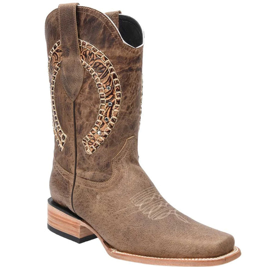 Square Toe Cowboy Boots - Botas Cuadradas para Hombre