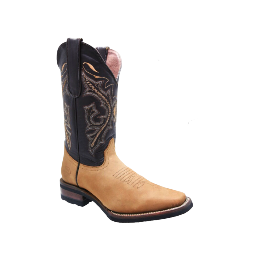 Botas Vaqueras de Mujer - Women’s Cowgirl Boots - White Diamond