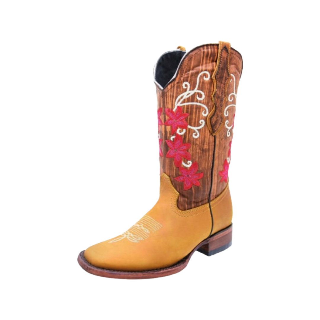 Botas Vaqueras de Mujer - Women’s Cowgirl Boots - White Diamond