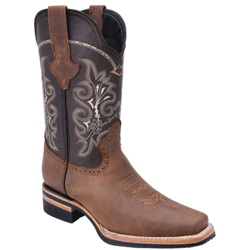 Square Toe Cowboy Boots - Botas Cuadradas para Hombre