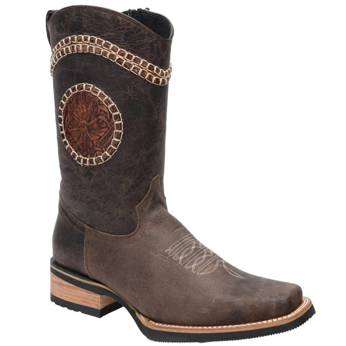 Square Toe Cowboy Boots - Botas Cuadradas para Hombre