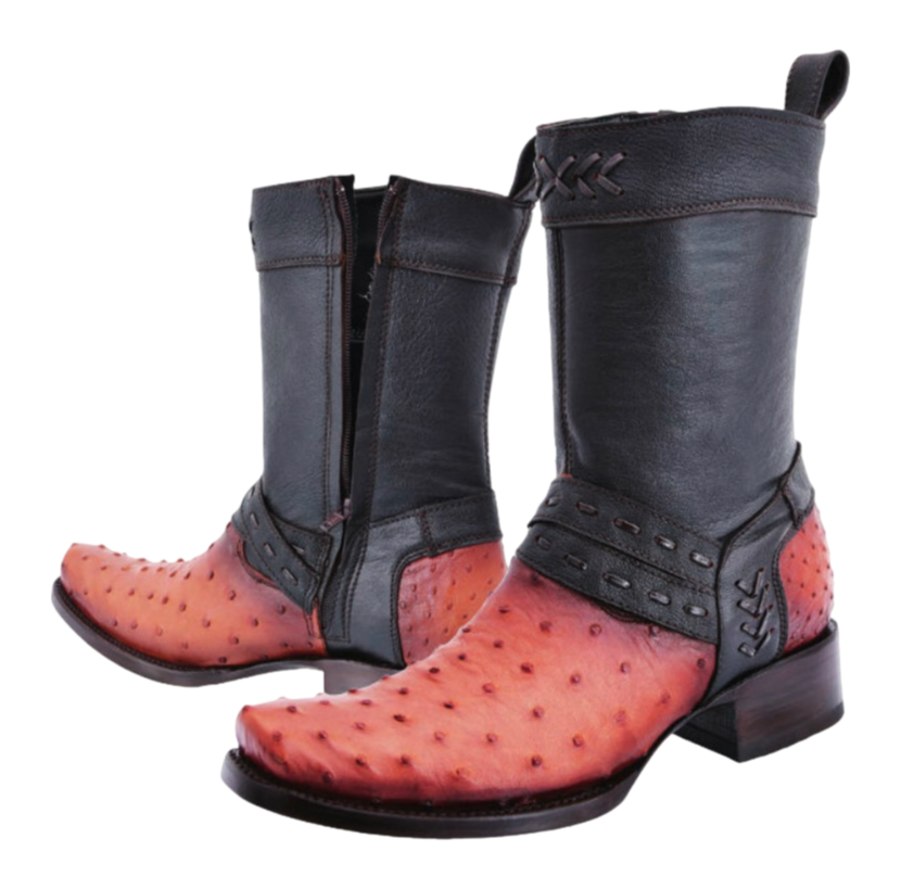 Ostrich Boots Mens - Botas de Avestruz 