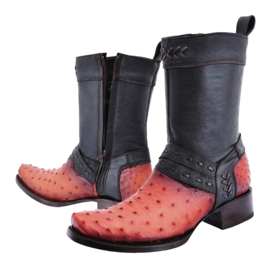 Ostrich Boots Mens - Botas de Avestruz 