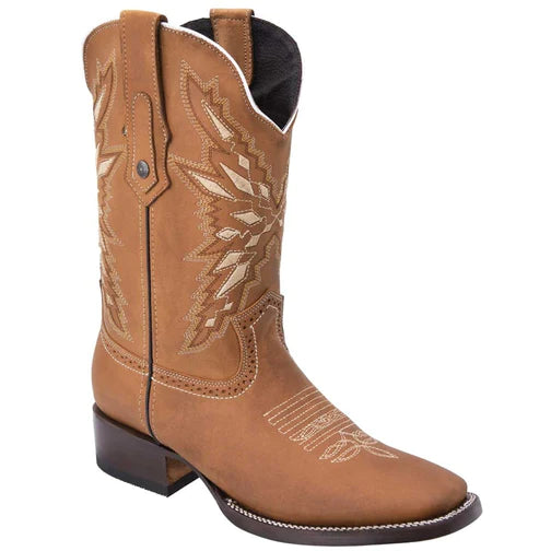 Square Toe Cowboy Boots - Botas Cuadradas para Hombre