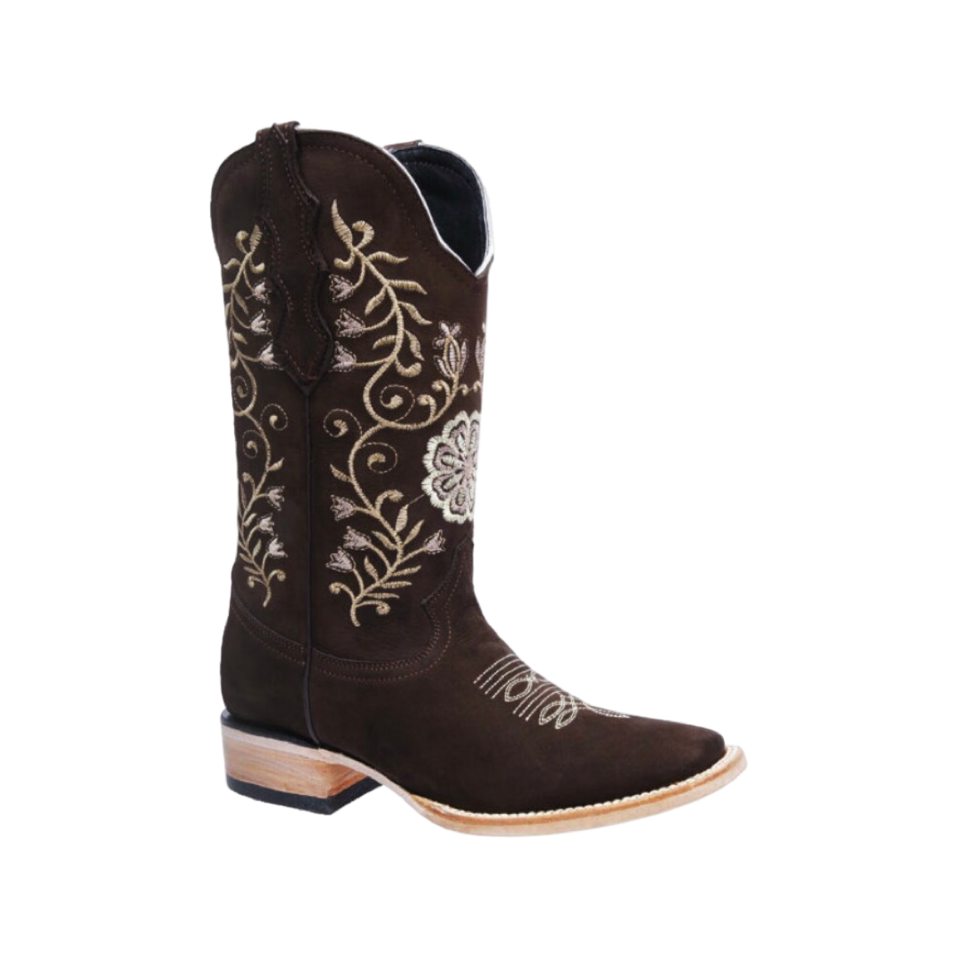 Botas Vaqueras de Mujer - Women’s Cowgirl Boots - White Diamond