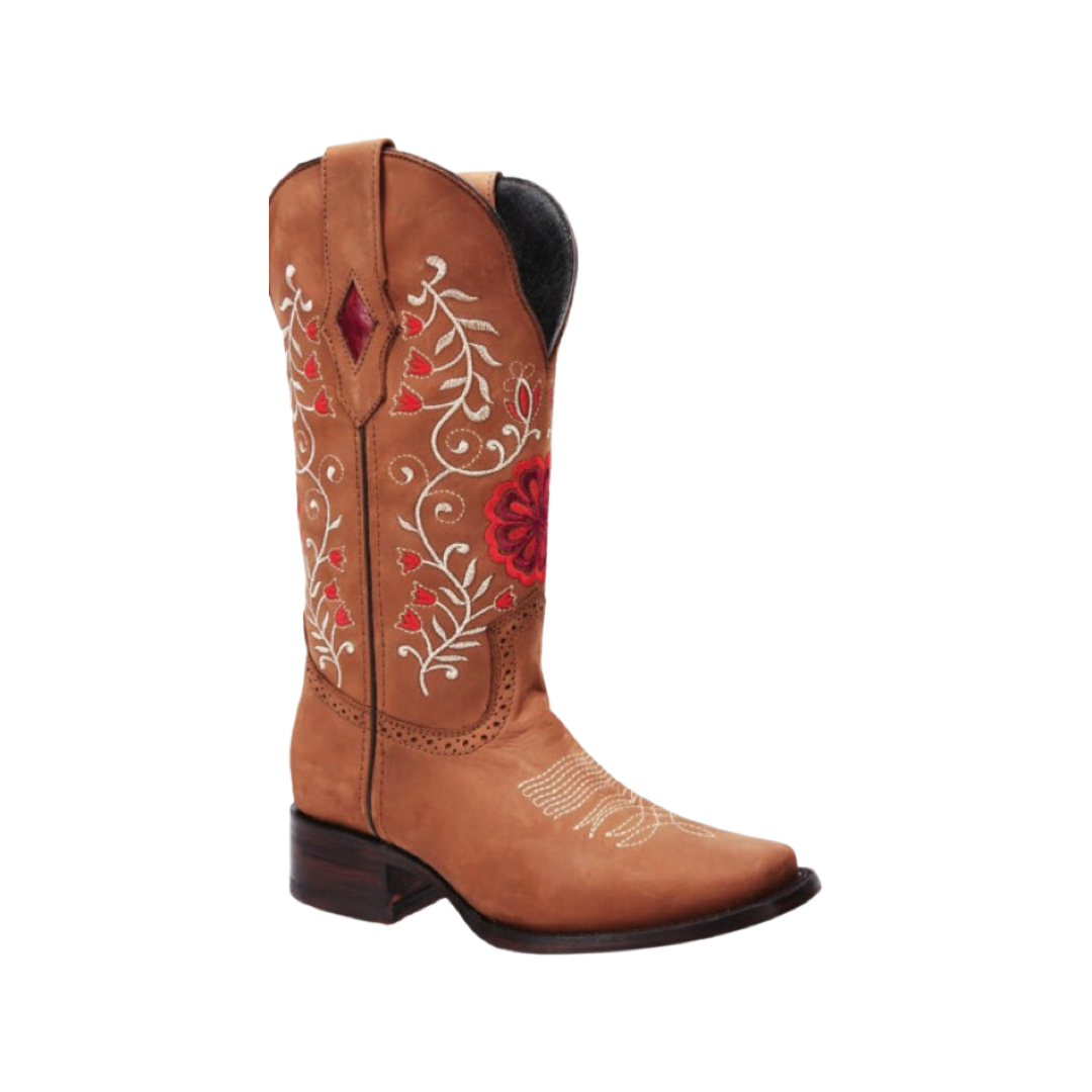 Botas Vaqueras de Mujer - Women’s Cowgirl Boots - White Diamond