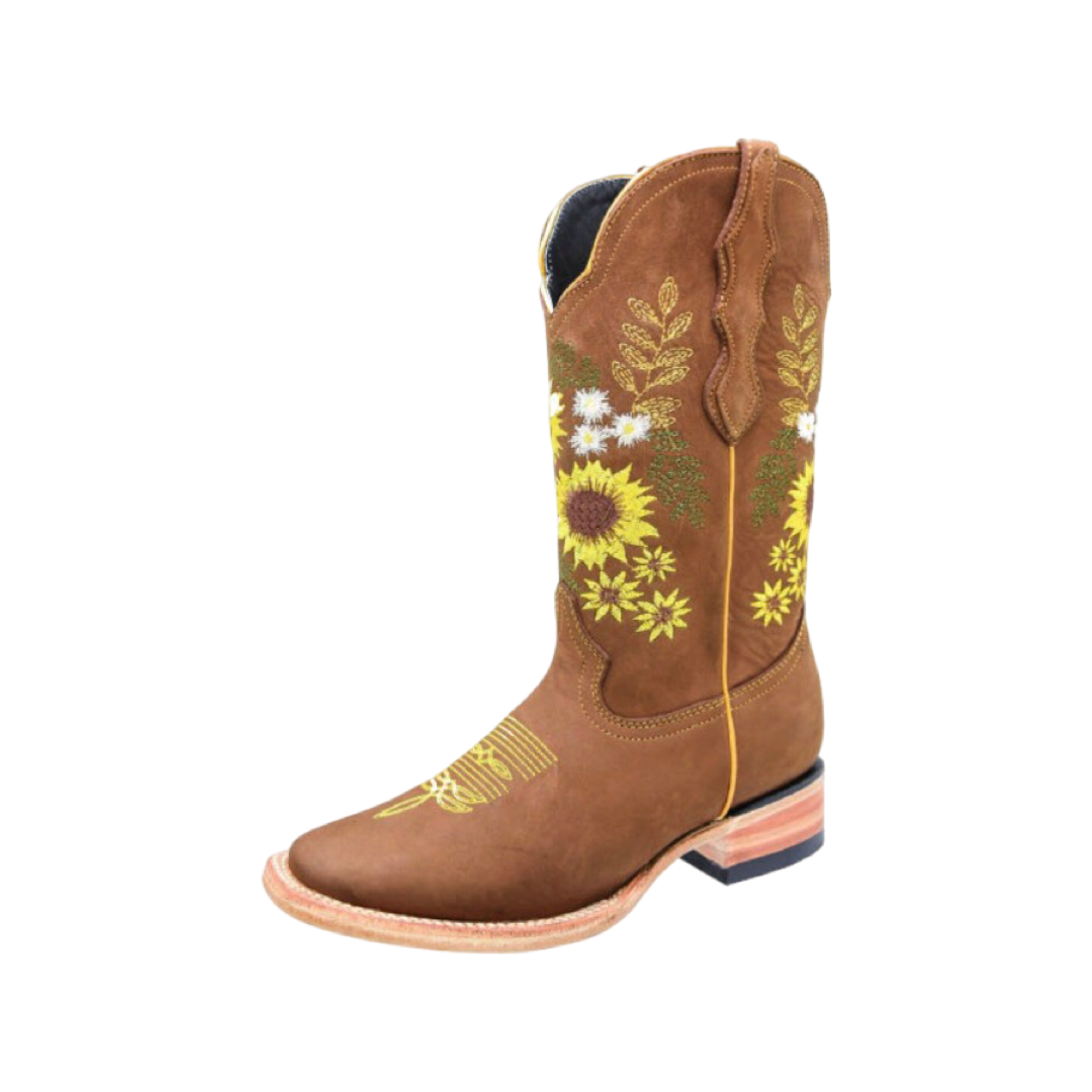 Botas Vaqueras de Mujer - Women’s Cowgirl Boots - White Diamond