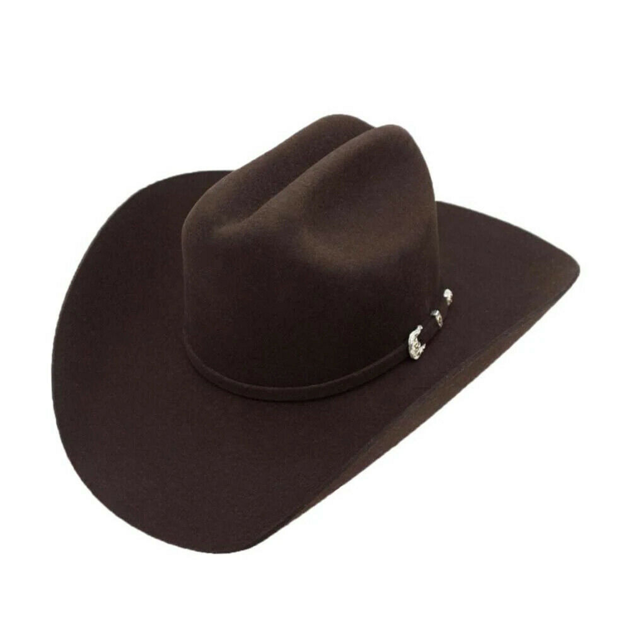 Stetson Cowboy Hats - Texanas Marca Stetson -4X Stetson Deadwood Felt Cowboy Hat Black