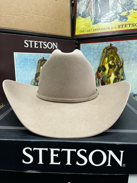 Sombrero Stetson 6X Skyline Sahara – elegancia vaquera en tono arena para hombre