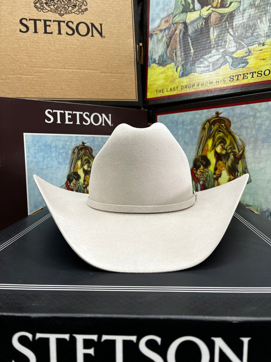 Sombrero Stetson Shasta 10X Silverbelly, diseño artesanal elegante y duradero