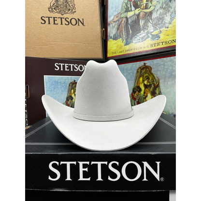 Sombrero Texana Stetson 30X Silvergray para hombre – estilo elegante y distintivo del oeste