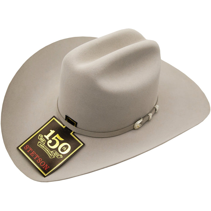 Stetson Cowboy Hats - Texanas Marca Stetson - 10x Stetson Shasta Beaver Felt Cowboy Hat Mist Gray
