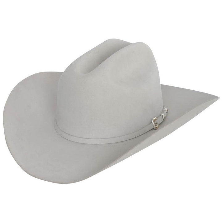 Stetson Cowboy Hats - Texanas Marca Stetson - 30x Stetson El Patron Beaver Felt Cowboy Hat Mist Grey