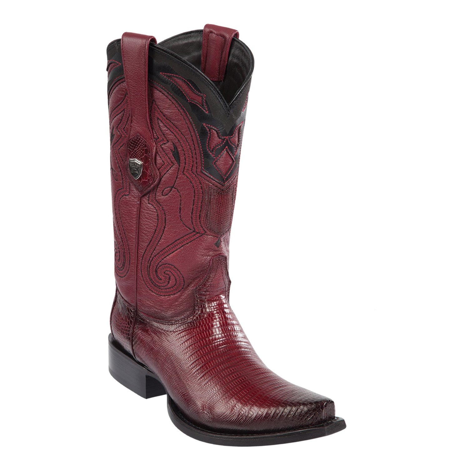 Men's Armadillo Western Boots Sniptoe Color Vino