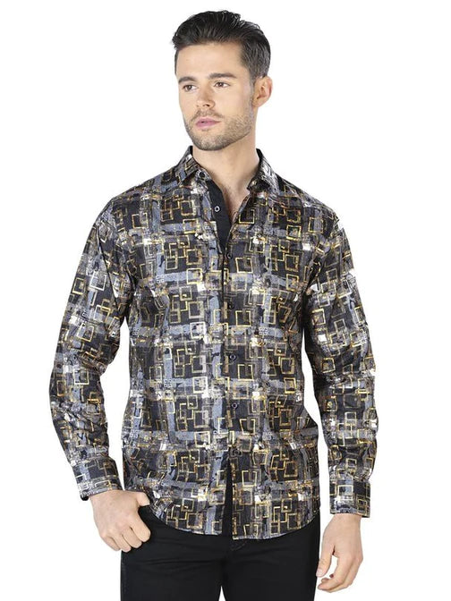 Camisa Vaquera Hombre - De Moda -  Camisa de Moda El Señor de los Cielos