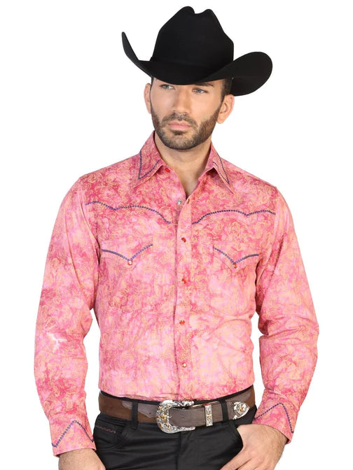 Camisa Vaquera Bordada El Señor de los Cielos