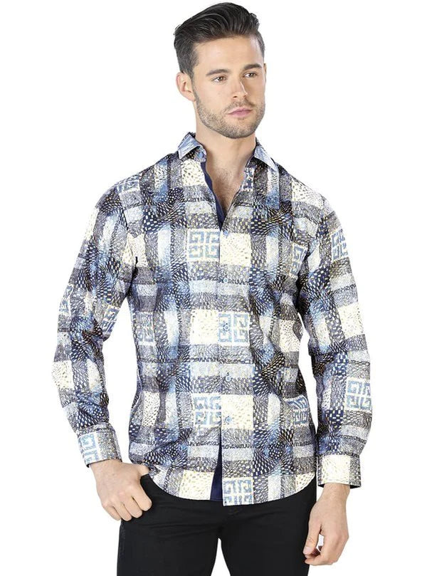 Camisa Vaquera Hombre - De Moda -  Camisa de Moda El Señor de los Cielos