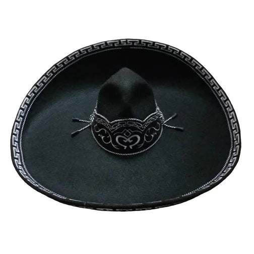 Sombrero Mariachi - Sombrero Hats -  Bordado Grecas para Hombre