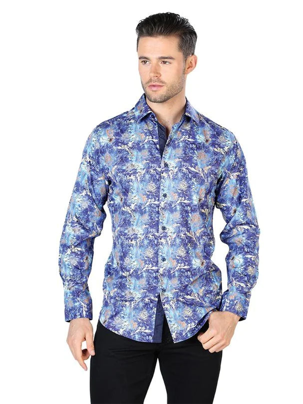 Camisa Vaquera Hombre - De Moda -  Camisa de Moda El Señor de los Cielos