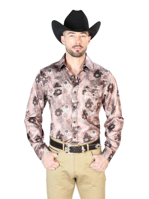 Camisa Vaquera Bordada El Señor de los Cielos