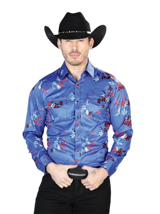 Camisa Vaquera Bordada El Señor de los Cielos