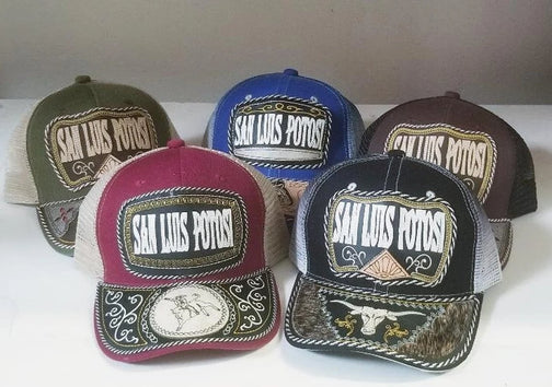 Gorra Artesanal con Bordado del Estado de San Luis Potosí