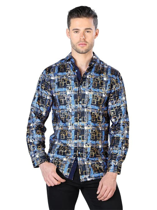 Camisa Vaquera Hombre - De Moda -  Camisa de Moda El Señor de los Cielos