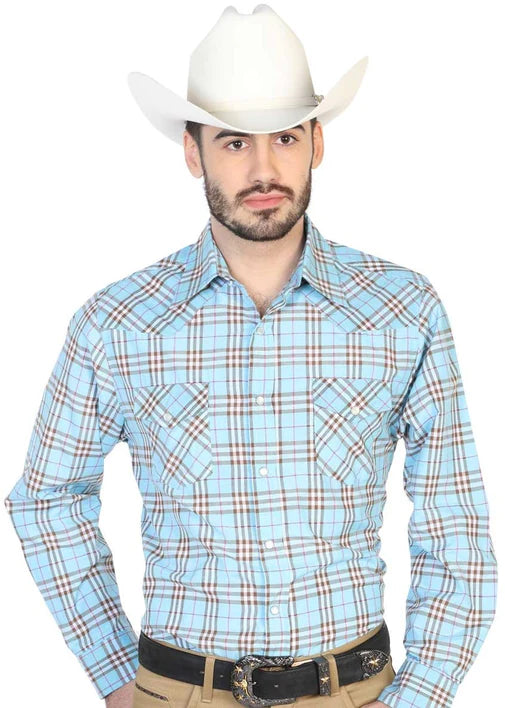 Camisa Vaquera Bordada El Señor de los Cielos