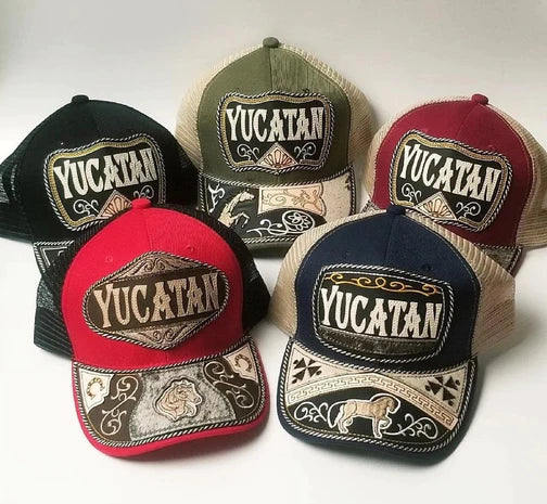 Gorra Artesanal con Bordado del Estado de Yucatan