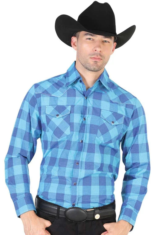 Camisa Vaquera Cuadrada El Señor de los Cielos