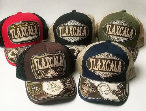 Gorra Artesanal con Bordado del Estado de Tlaxcala