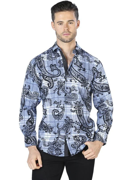 Camisa Vaquera Hombre - De Moda -  Camisa de Moda El Señor de los Cielos