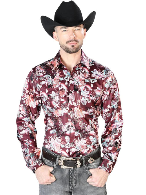 Camisa Vaquera Bordada El Señor de los Cielos