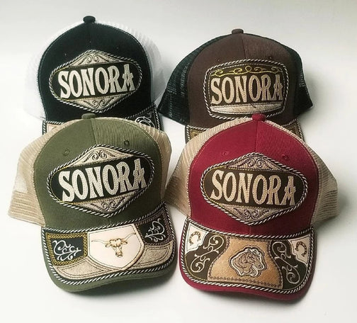 Gorra Artesanal con Bordado del Estado de Sonora