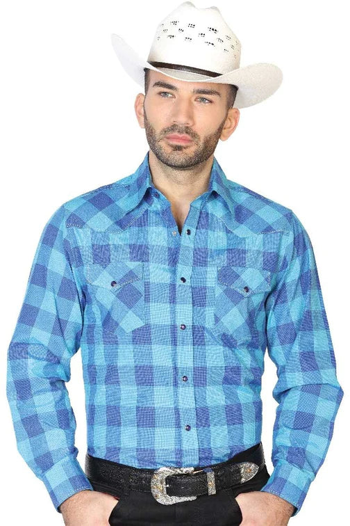 Camisa Vaquera Bordada El Señor de los Cielos