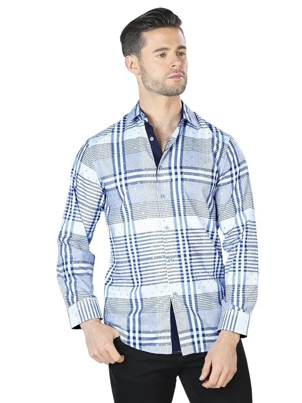 Camisa Vaquera Hombre - De Moda -  Camisa de Moda El Señor de los Cielos