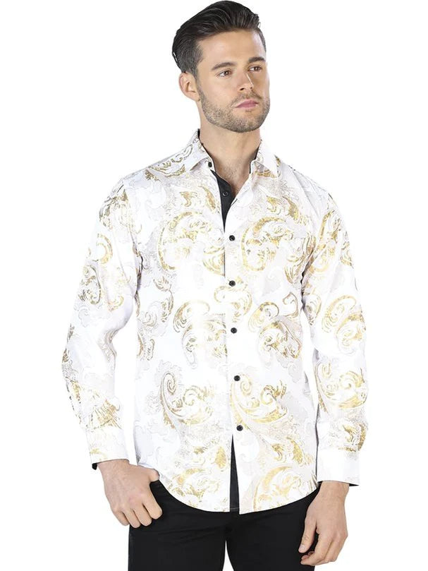 Camisa Vaquera Hombre - De Moda -  Camisa de Moda El Señor de los Cielos