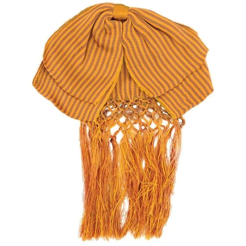 Moño Charro corbatín color oro brillante