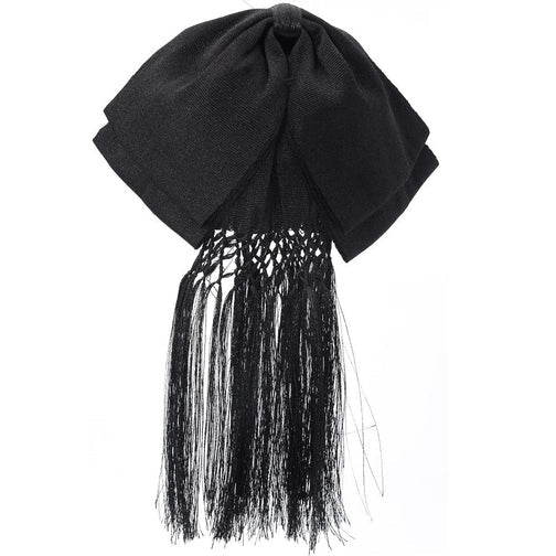 Moño Charro corbatín color negro elegante